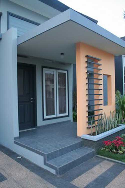 Teras Rumah Minimalis  Modern Sederhana