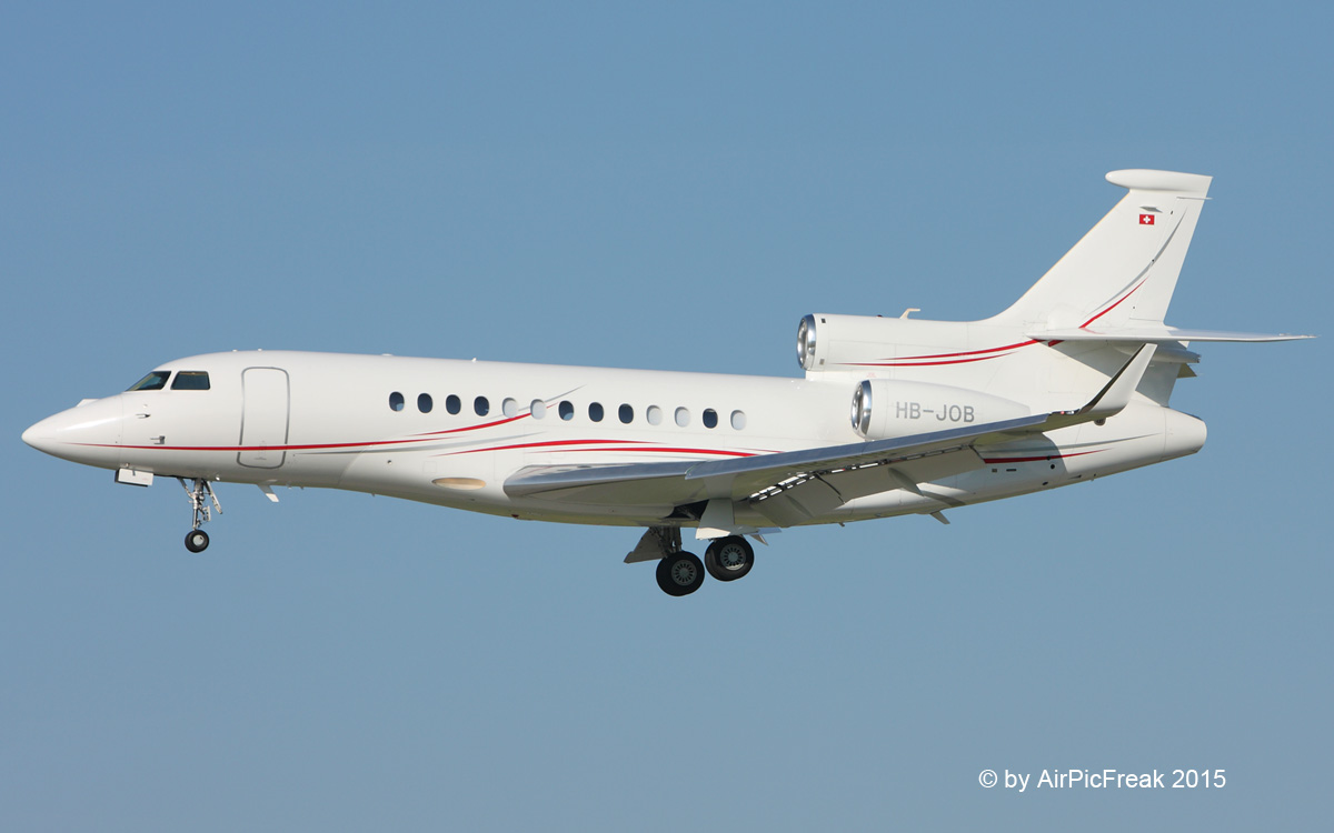 World of Aircraft Pictures CAT Aviation Dassault Falcon 7X HBJOB