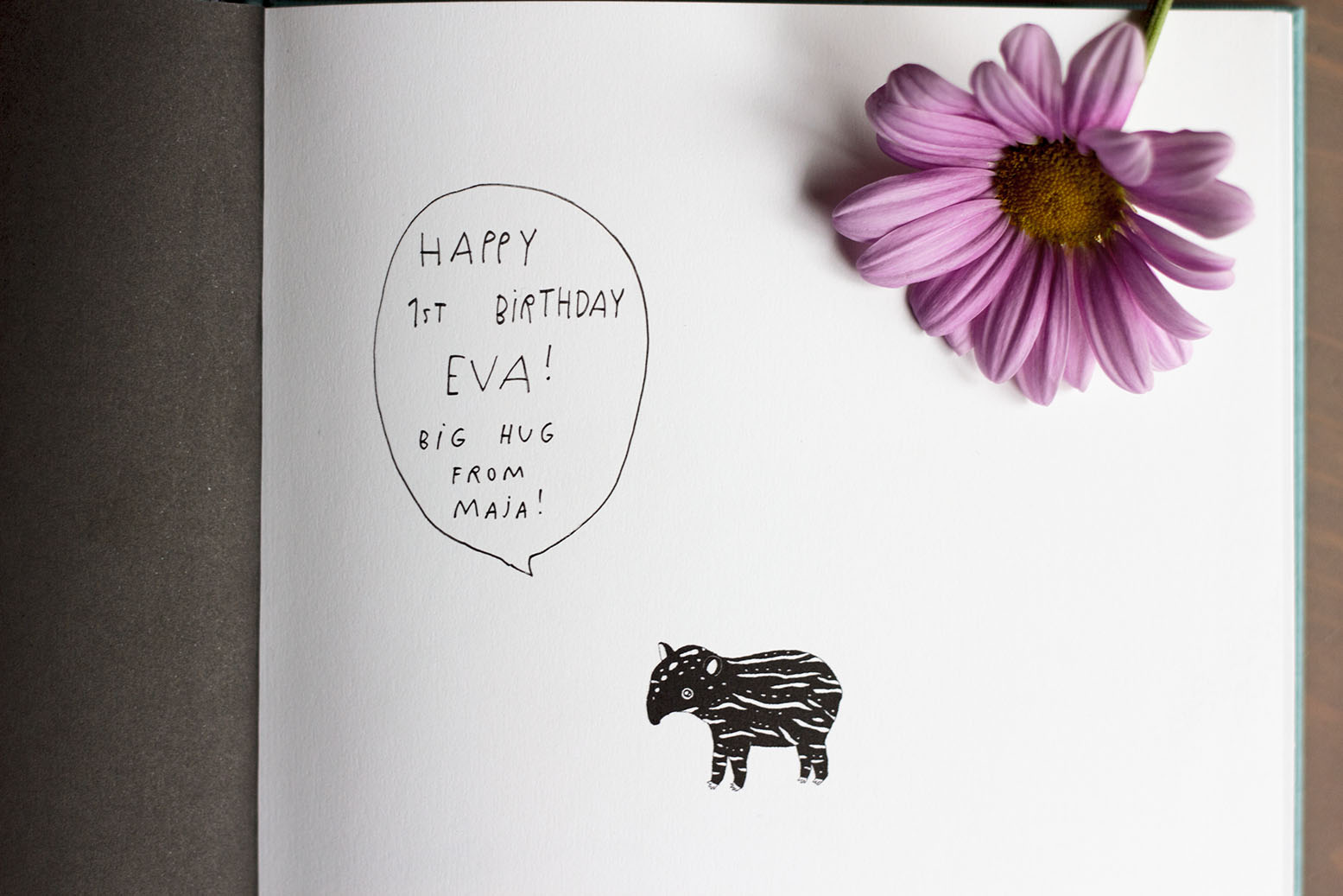 Majasbok signed book Majasbok signed book