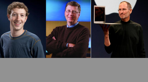 Jobs, Gates e Zuckerberg: o que têm em comum?