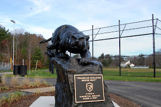 The panther memorial for Kristin Graci at FHS
