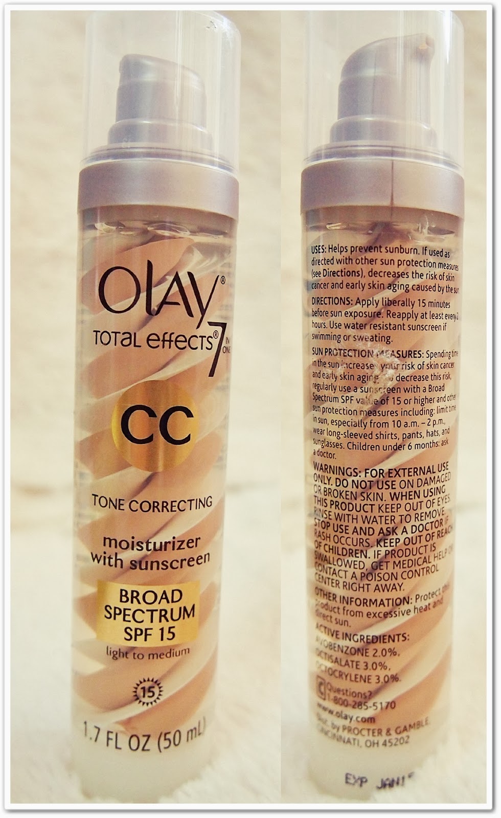Journey on Beauty Review on Olay Total Effects 7in1 Tone Correcting