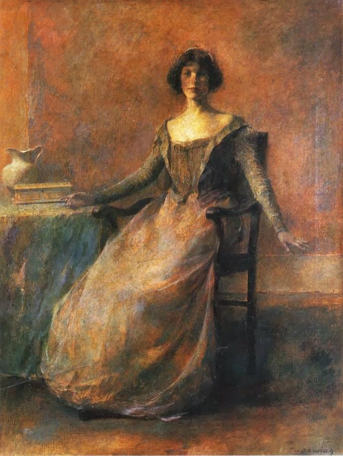 Thomas Dewing Tonalist painter Tutt'Art Pittura * Scultura