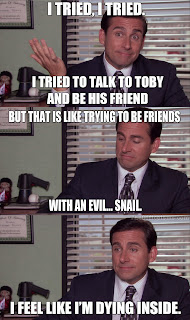 the office isms memes evil%2Bsnail the office isms memes