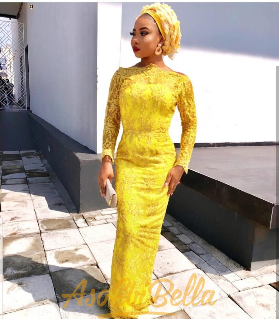 #EbFabLook Vol 47: Try This New Ladies Aso-Ebi Style Worn From 2nd-10th March 2019
