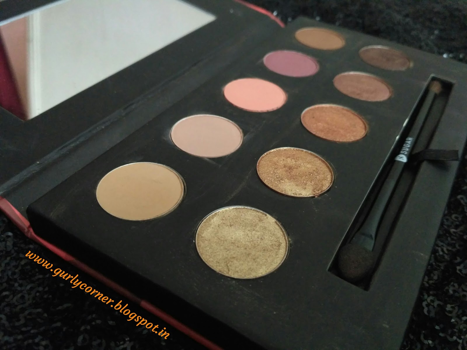 Sugar Cosmetics Blend The Rules Eyeshadow Palette 01 Vogue Review and