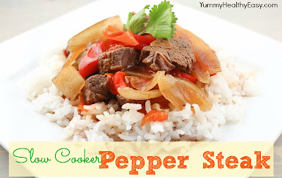 Slow Cooker Pepper Steak Slow Cooker Pepper Steak