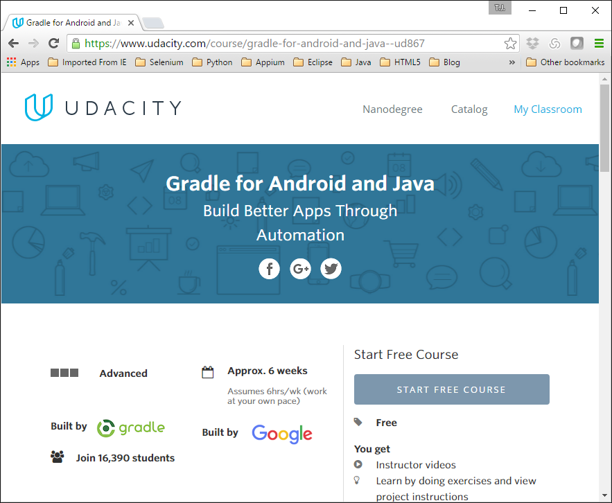 udacity android course free download