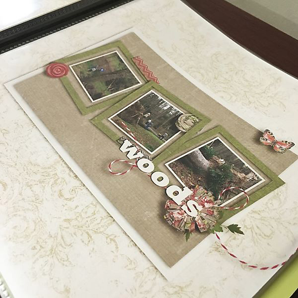 Amanda's Gift Album / Scrapping with Liz