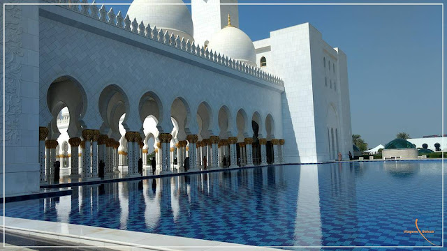 A Grande Mesquita Sheikh Zayed, símbolo de Abu Dhabi!