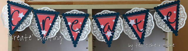 Make: 'Create' Bunting 1