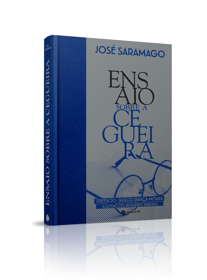 José Saramago edição única e exclusiva de «Ensaio Sobre a Cegueira» destante José Saramago edição única e exclusiva de «Ensaio Sobre a Cegueira» destante