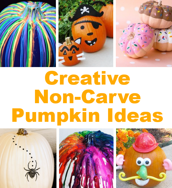 DIY Home Sweet Home: 7 Creative Non-Carve Pumpkin Ideas