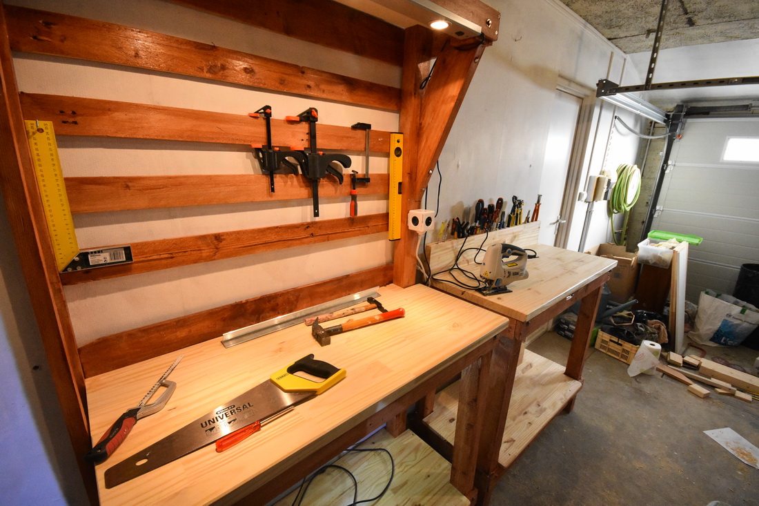 DIY - Garage : fabriquer étagère et établi sur mesure