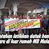 Bantahan latikkan datuk bandar  baru di luar rumah MB Melaka