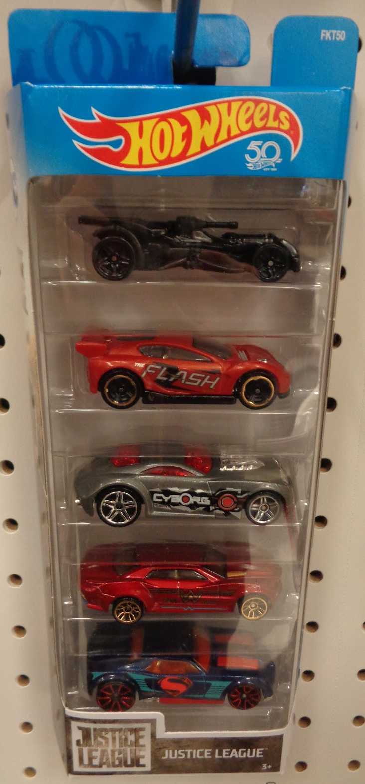 J And J Toys: New Hot Wheels Justice League 5-Pack