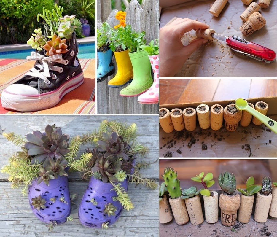 20 Creative Garden Container Ideas