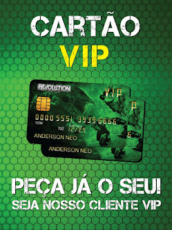 Cartão VIP da Revolution: