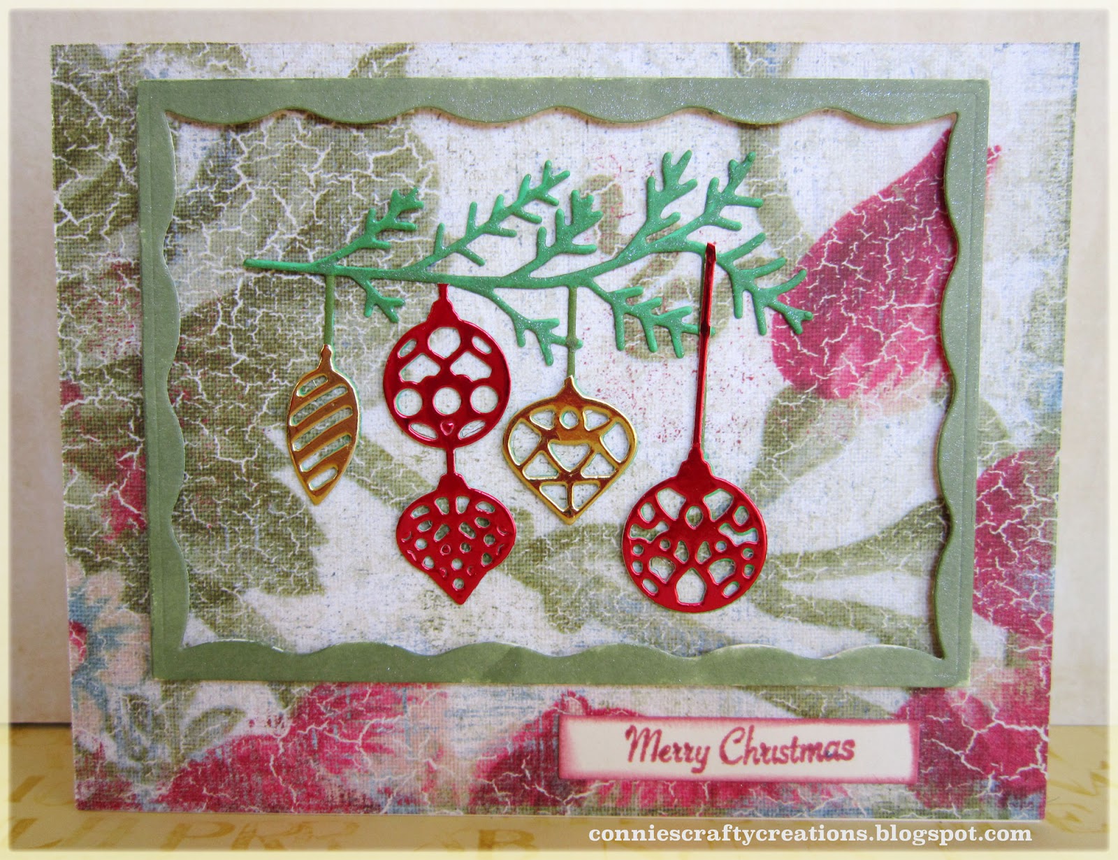 Dies R Us Foiled Ornaments