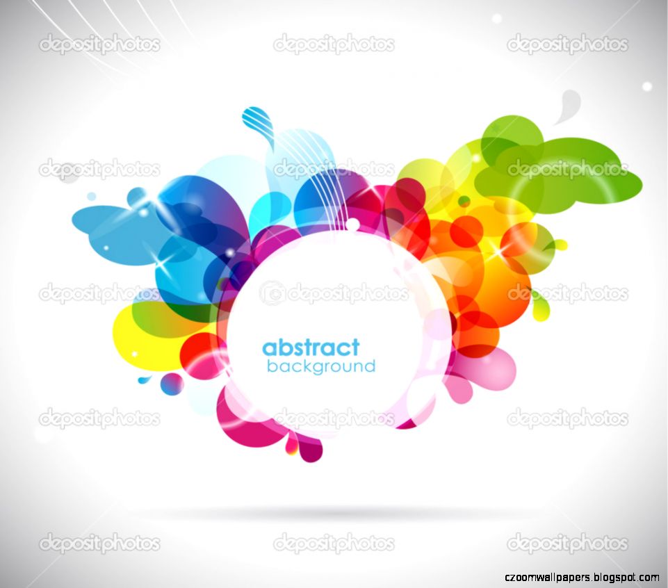 Abstract colored background with circles — Stock Vector © kormi
