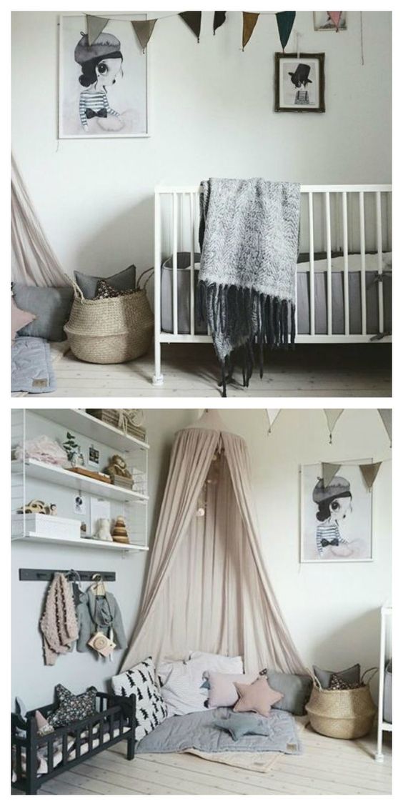 Habitación infantil de estilo Nórdico - Mrs. Biguetto Habitación infantil de estilo Nórdico- Mrs. Biguetto