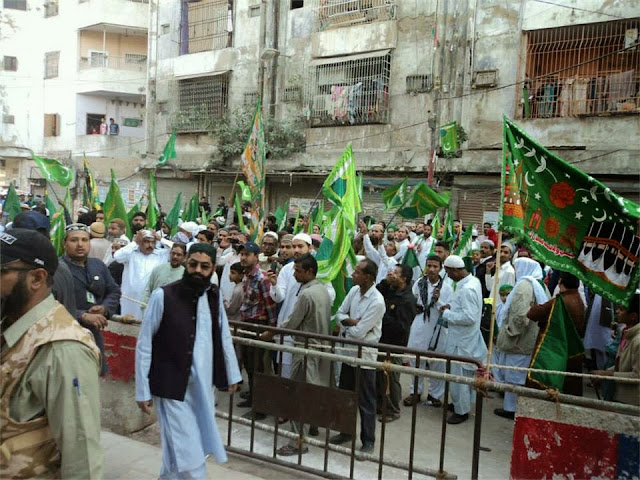 Juloos Jalsah Eid Meelaad un Nabee  Karachi Pakistan allama kaukab noorani okarvi