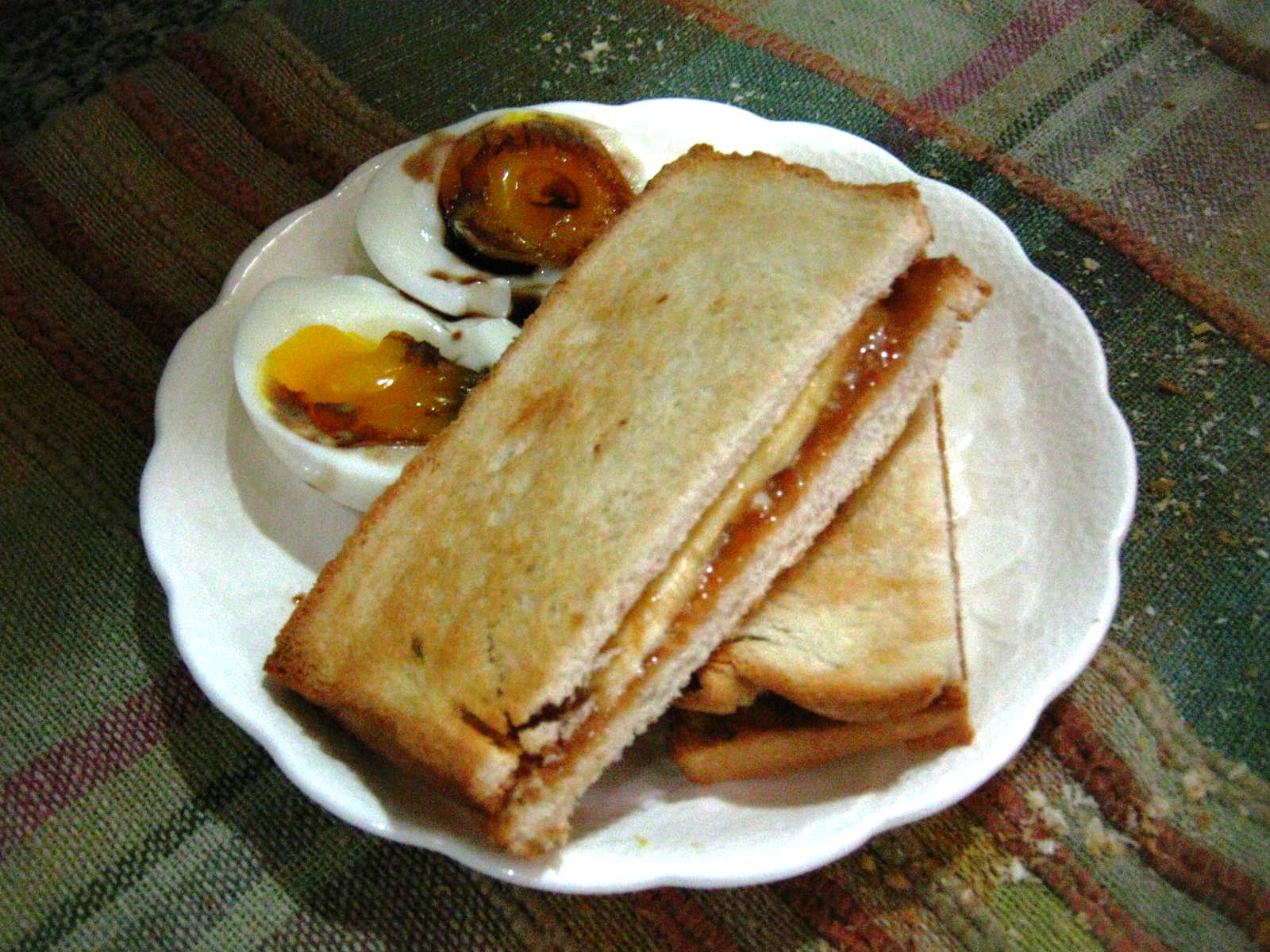 D' Kitchen Bitchen DIY Kaya Toast and Thick Toast with Soy Sauce Eggs