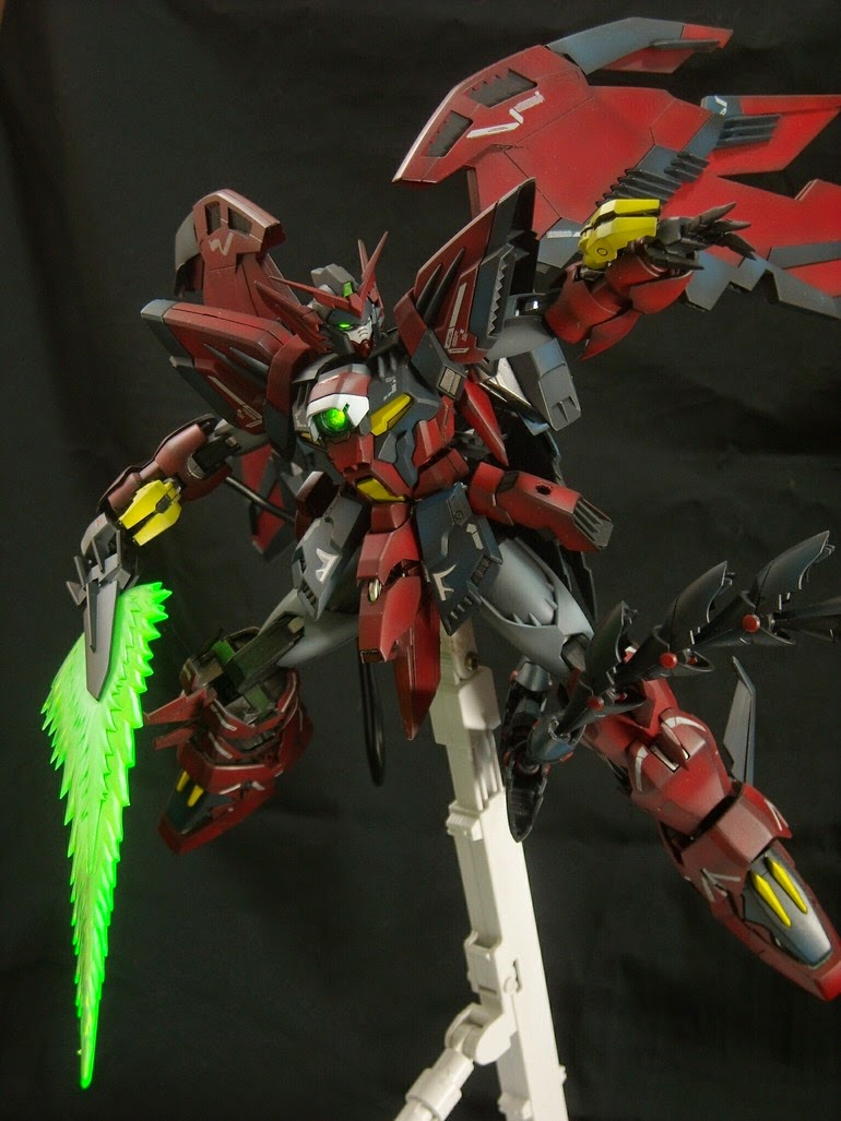 MG 1/100 Gundam Epyon Custom Build with LED