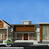 Mixed roof modern 4 bedroom single storied home