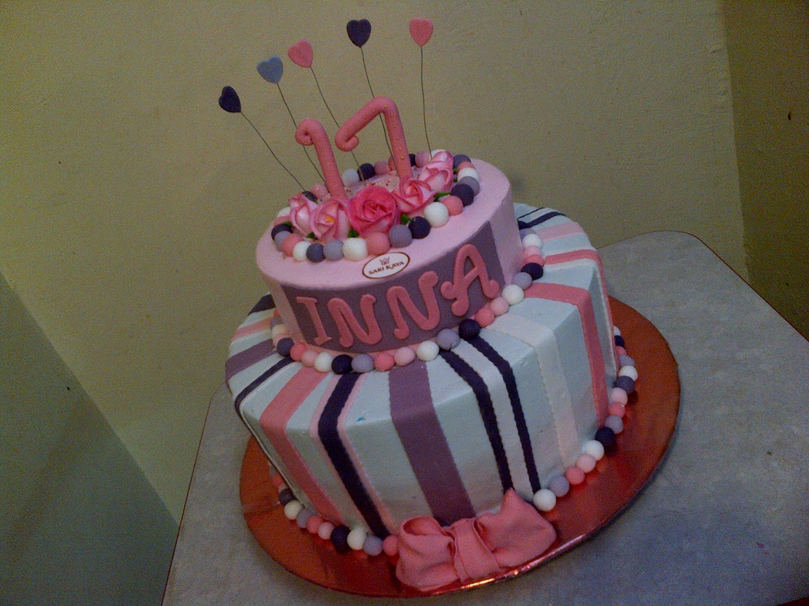 sarikaya cakes KUE ULANG TAHUN SWEET SEVENTEEN