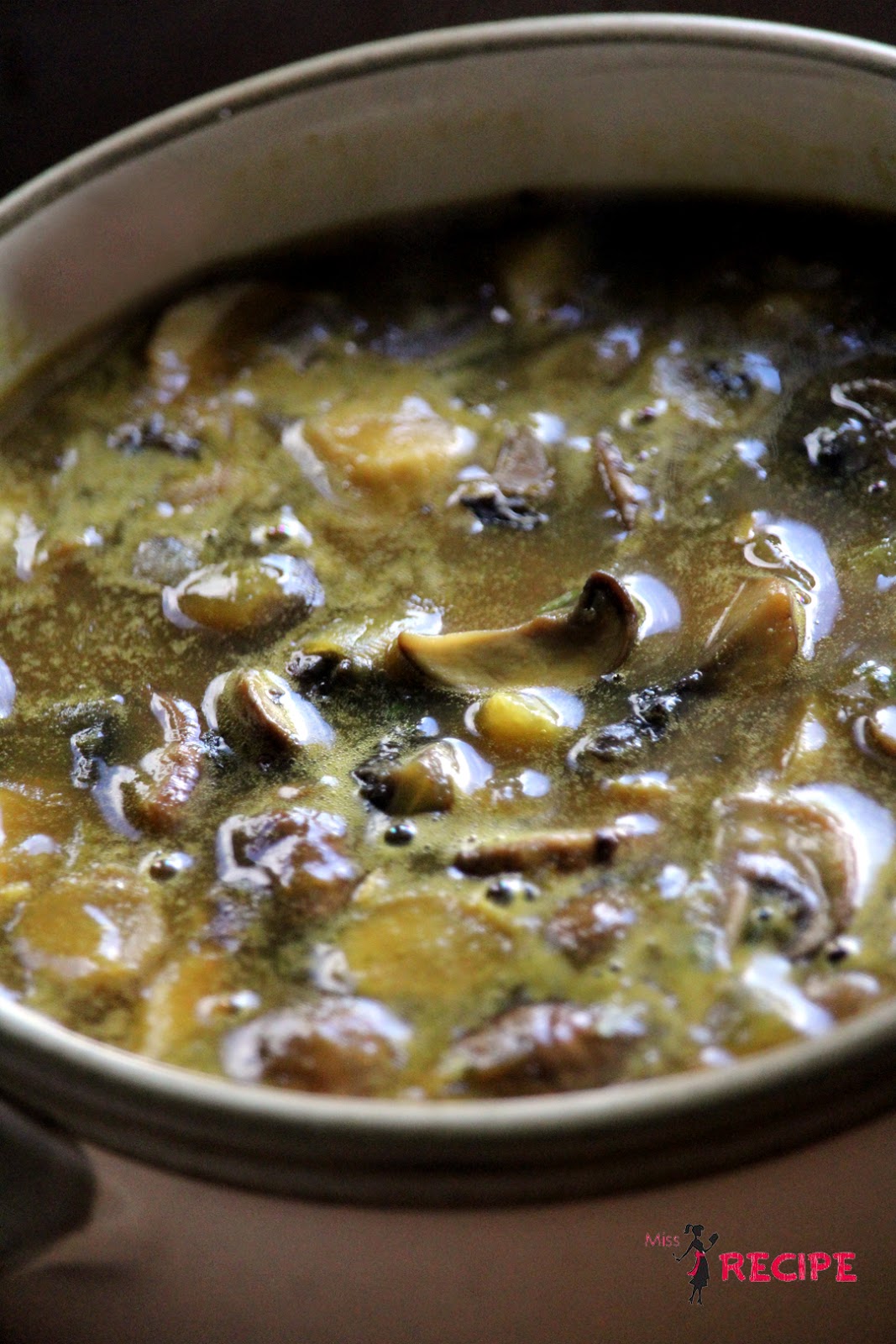 Soupe aux champignons Traiteur vegan à Québec