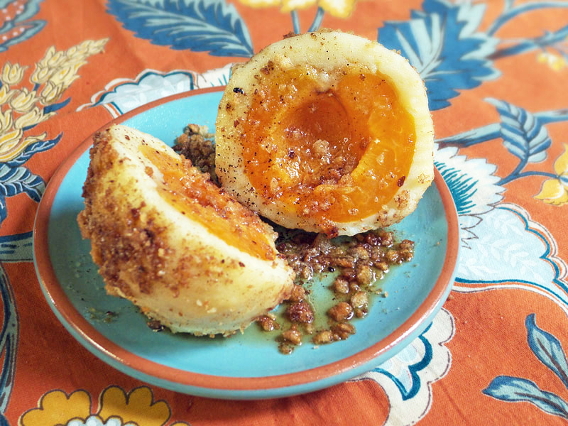 Cooking Weekends: Marillenknödel; Austrian Apricot Dumplings