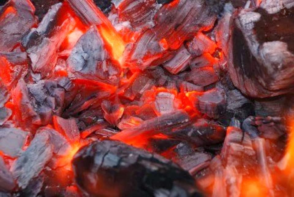Swallow coals