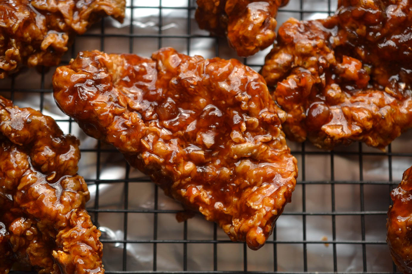 Greedy Girl : Barbe-fry Chicken sandwiches