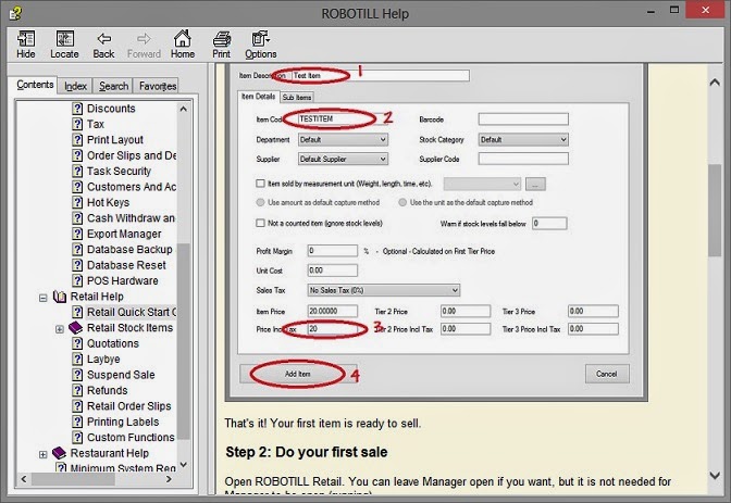 Easy to use POS Software