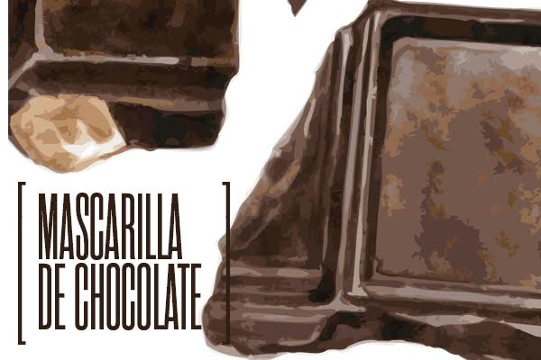 mascarilla chocolate