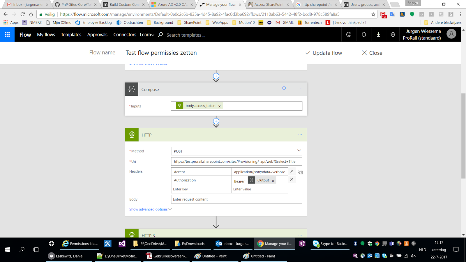 SharePoint Scribblings Call any SharePoint REST API from Microsoft Flow
