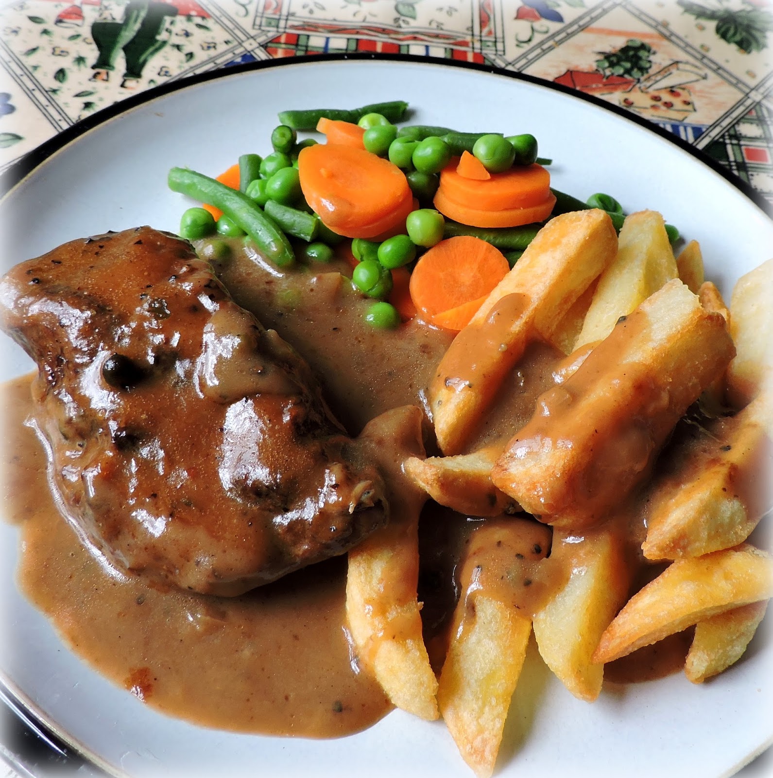The English Kitchen Braised Beef with a Peppercorn Sauce