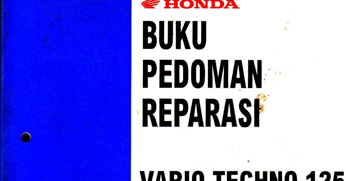 Buku Manual Vario 125 Fi - BUKU MANUAL