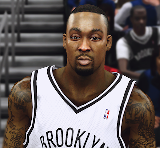 NBA 2K14 Andray Blatche Cyberface Mod