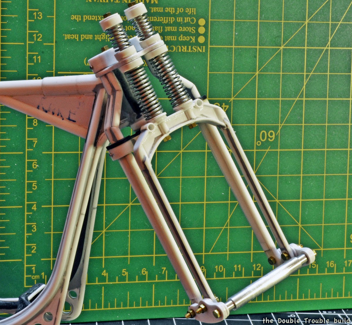 Attention to DETAIL Fabricating "springer" motorcycle front suspension