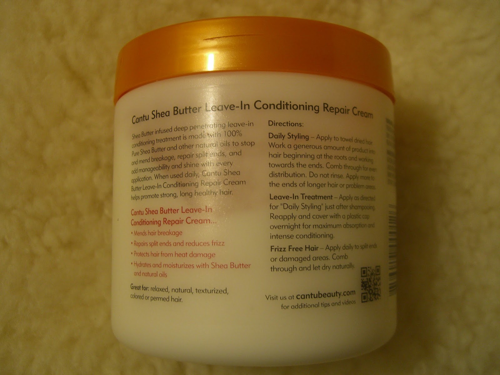 SingingThroughTime Haul and First Impression Cantu Natural Hair Leave
