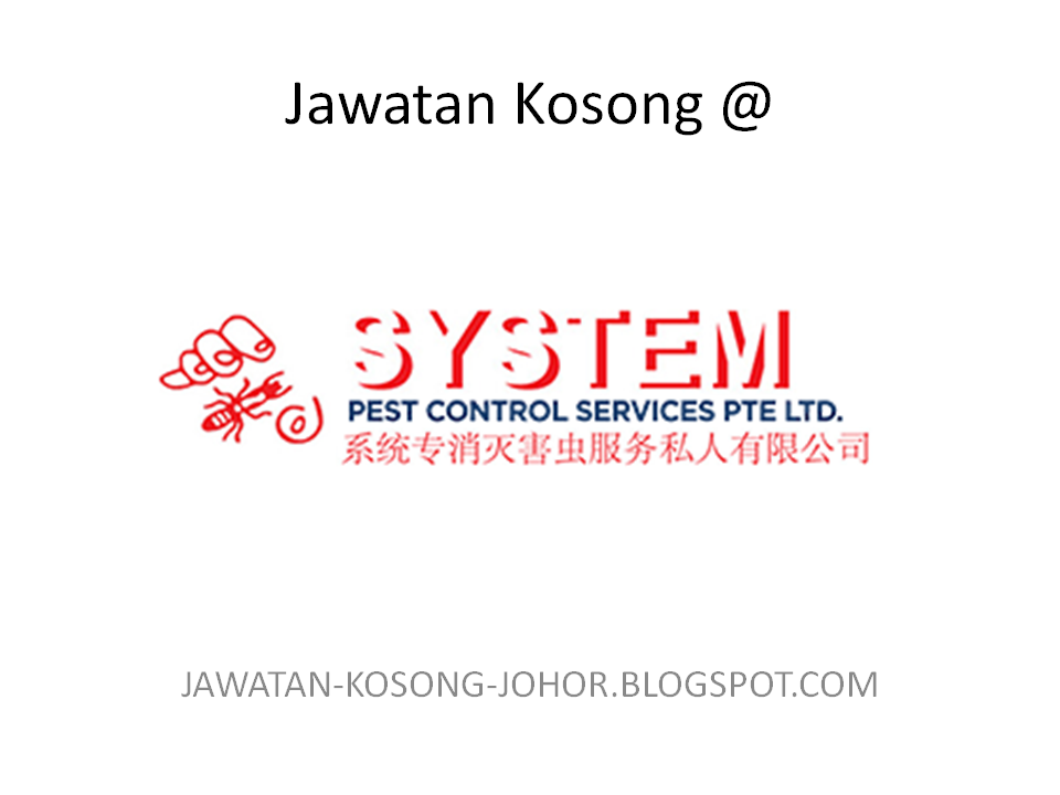 Jawatan Kosong Di Systempest Control (M) Sdn.Bhd - Jawatan ...