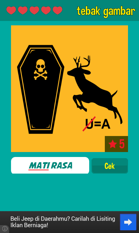 Kunci Jawaban TEBAK GAMBAR Level 1-9 beserta Gambar | RAFFI SHARED