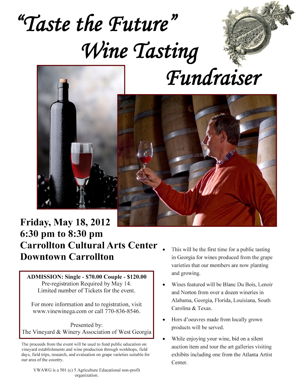 Wines Down South Taste the Future Wine Tasting Fundraiser