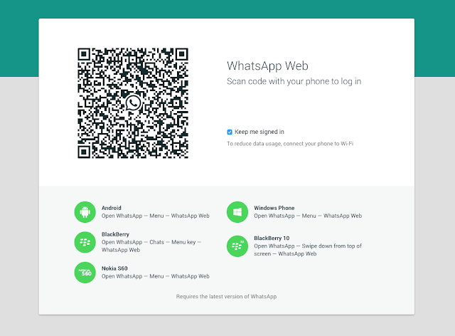 Scann QR WhatsApp Desktop
