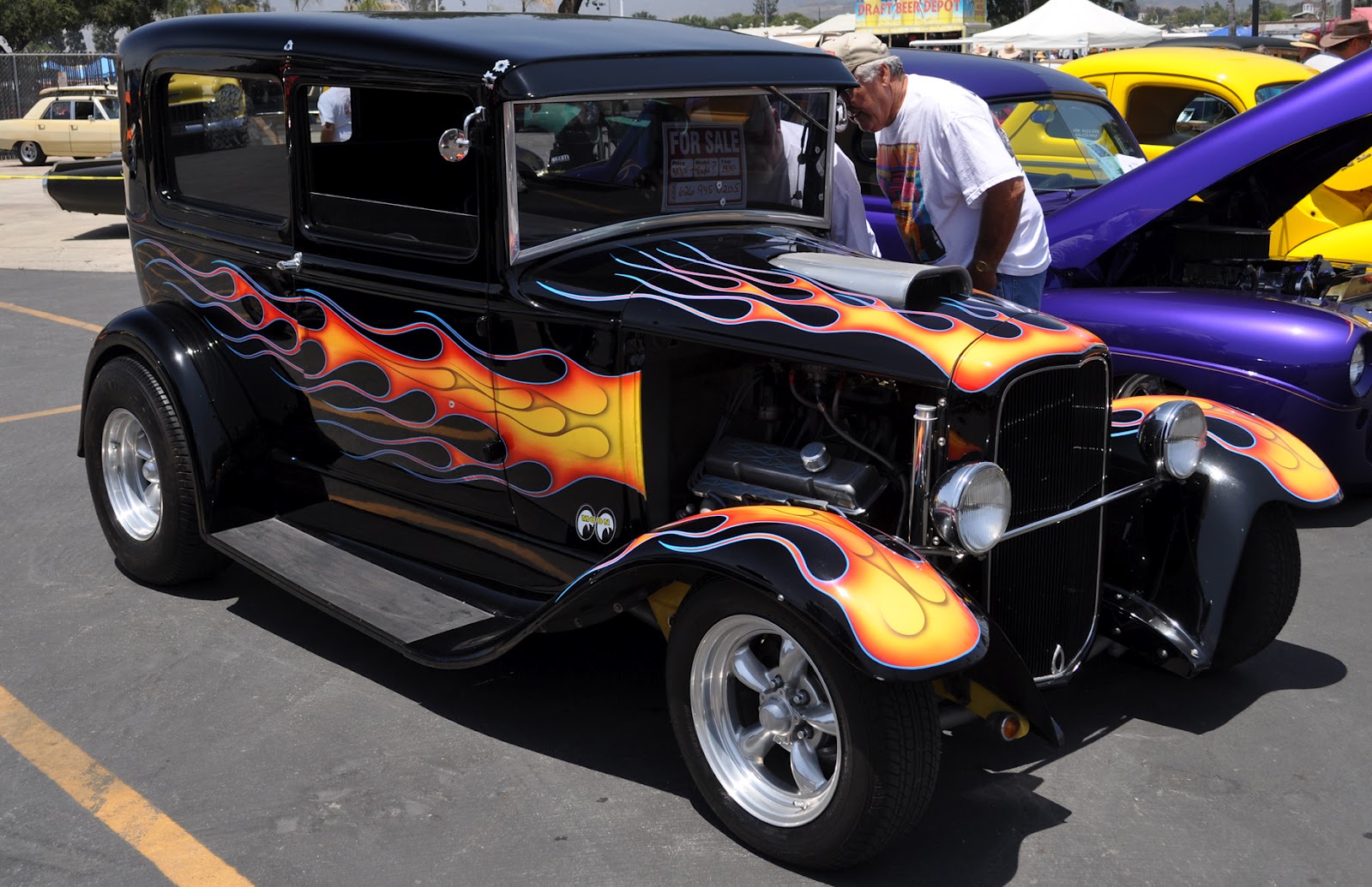 Classic Cars Authority Flames May Not Make Them Hot Rods But It Makes