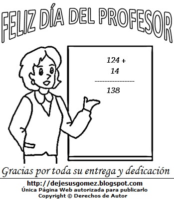 Dibujos Para Colorear Dia Del Maestro Az Dibujos Para Colorear