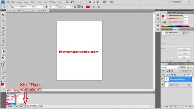 Cara membuat tulisan berkedip dengan Photoshop