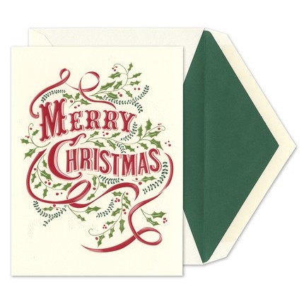 Noted. | FineStationery.com: Showcase: Traditional Christmas Cards